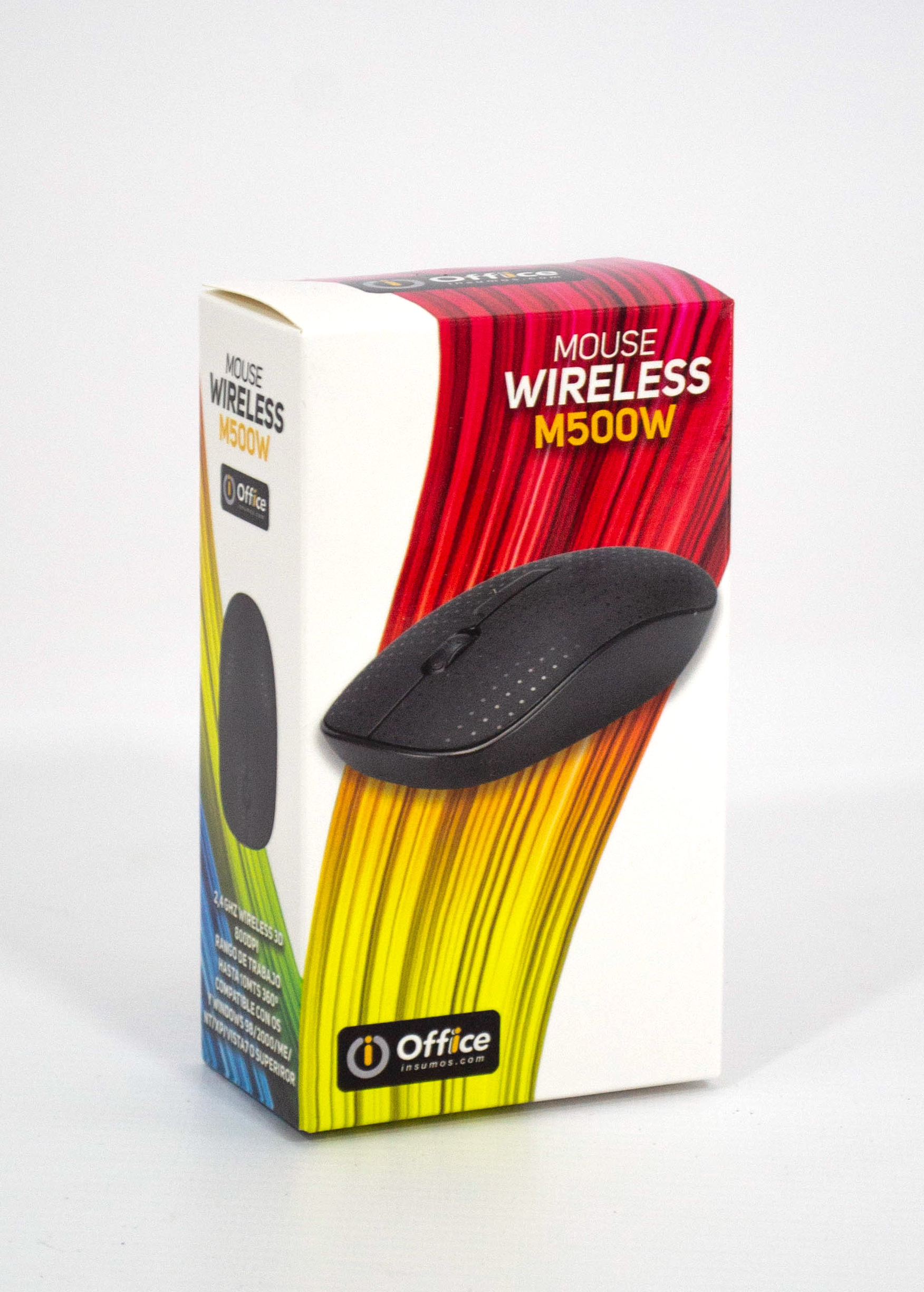 MOUSE USB  WIRELESS OFF-M500W-BLACK OFFICE - MOUSEM500W-B